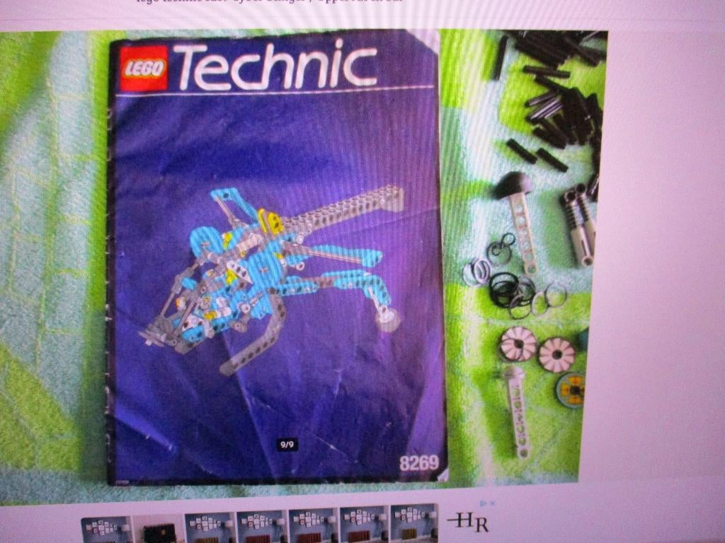 lego Set # 8269-1: Cyber Stinger / Uppercut en bal, Kinderen en Baby's, Speelgoed | Duplo en Lego, Ophalen of Verzenden, Gebruikt