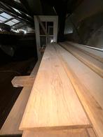 Eiken halfhouts sponningplanken, Tuin en Terras, Ophalen, Hout, Minder dan 3 meter, 1 tot 2 meter