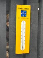 De Nederlanden alle verzekeringen thermometer emaille bord, Ophalen, Gebruikt, Binnenthermometer