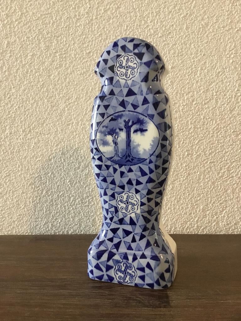 Vaas Delfts Blauw. Modern ontwerp., Ophalen of Verzenden