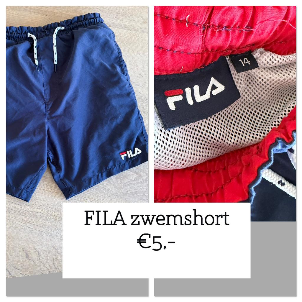 FILA zwemshort - maat 14 jr, Kinderen en Baby's, Kinderkleding | Maat 170, Ophalen of Verzenden, Gebruikt, Jongen, Sport- of Zwemkleding
