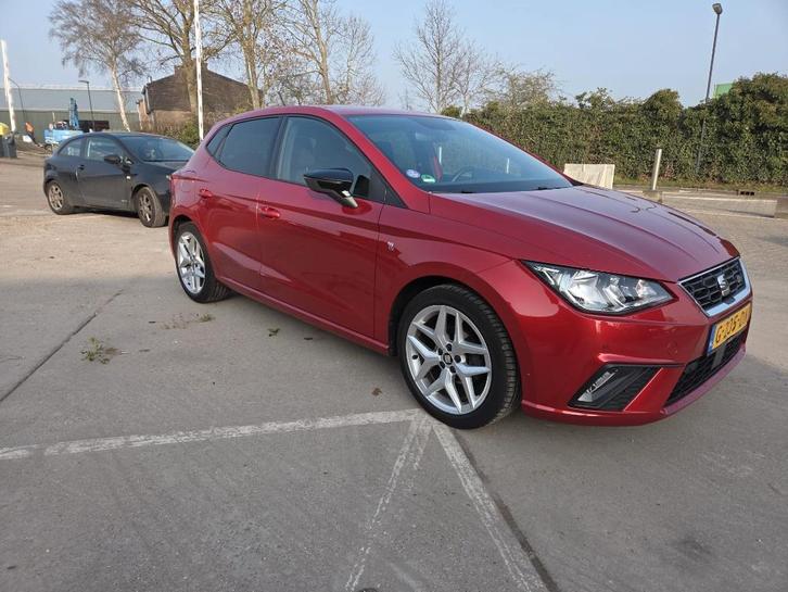 Seat Ibiza 1.0 TSI FR 2019  KEYLES DIGITALE DASHBORD CARPLAY, Auto's, Seat, Particulier, Ibiza, ABS, Achteruitrijcamera, Adaptive Cruise Control