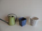 vintage bloempotten ikea en een vintage gieter, Ophalen of Verzenden