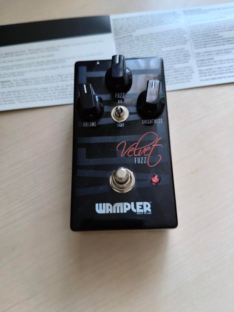 Wampler Velvet Fuzz, Muziek en Instrumenten, Ophalen of Verzenden, Zo goed als nieuw, Elektrische gitaar