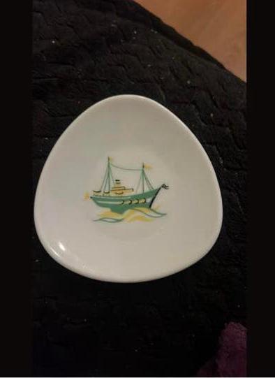 Poceleine asbakje, Ophalen of Verzenden, Zo goed als nieuw