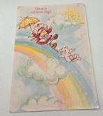 Meisje en poes glijden van regenboog, Verzenden, 1980 tot heden, Gelopen, Kinderen