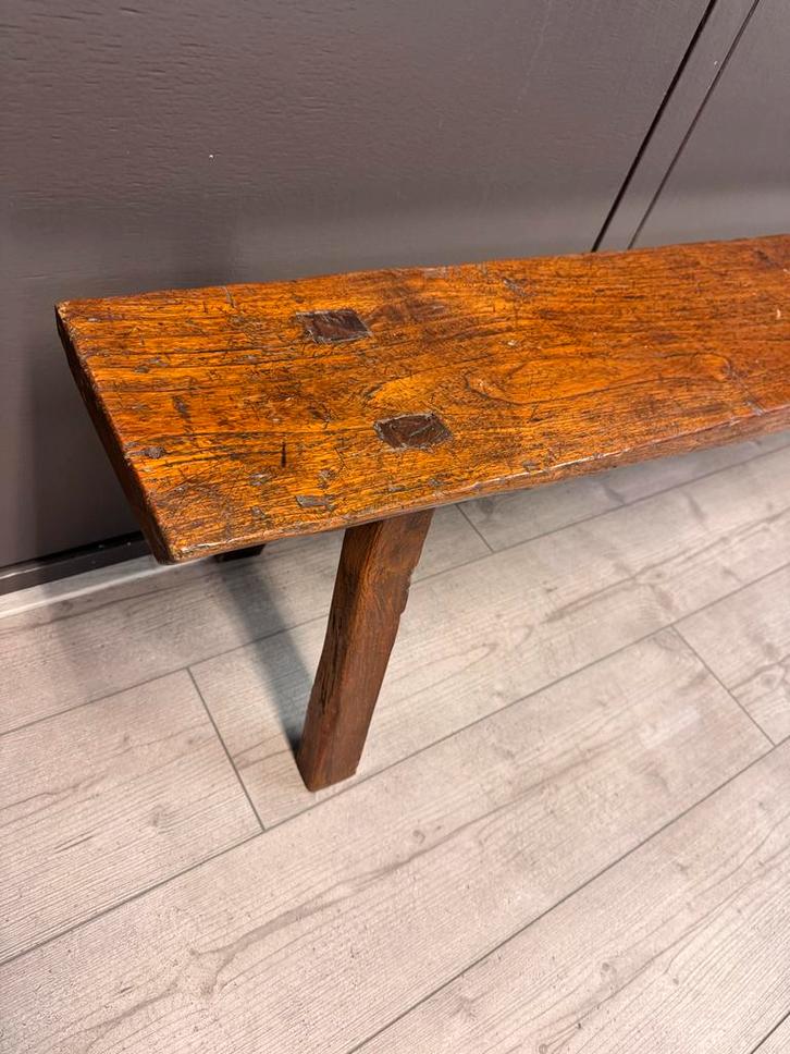 Authentieke houten bank - Rustiek en tijdloos, Antiek en Kunst, Antiek | Meubels | Stoelen en Banken, Ophalen of Verzenden