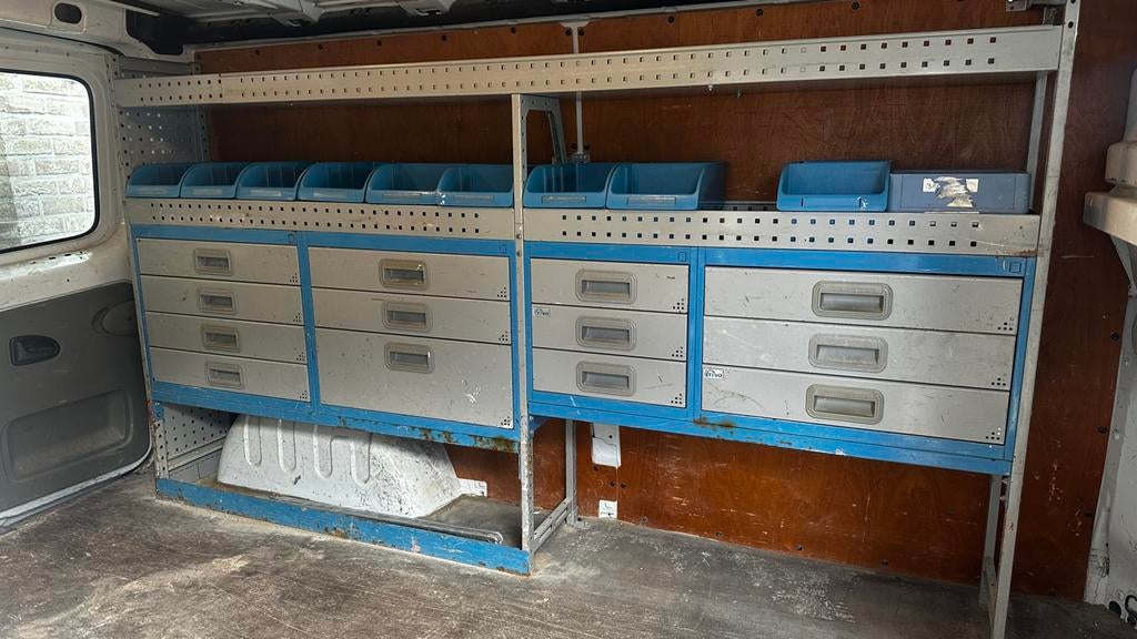 Stellingkast Bedrijfsbus, Ophalen, Gebruikt, Renault