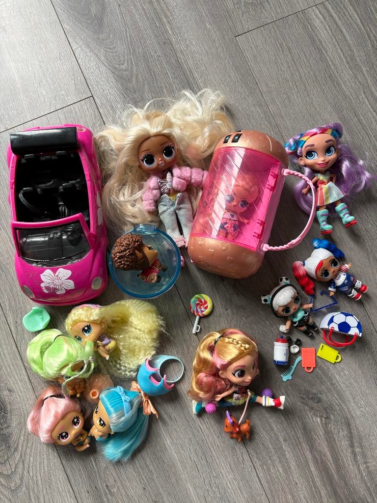 L.O.L. Surprise poppen en accessoires, incl. cabrio, Ophalen of Verzenden, Zo goed als nieuw, Overige typen