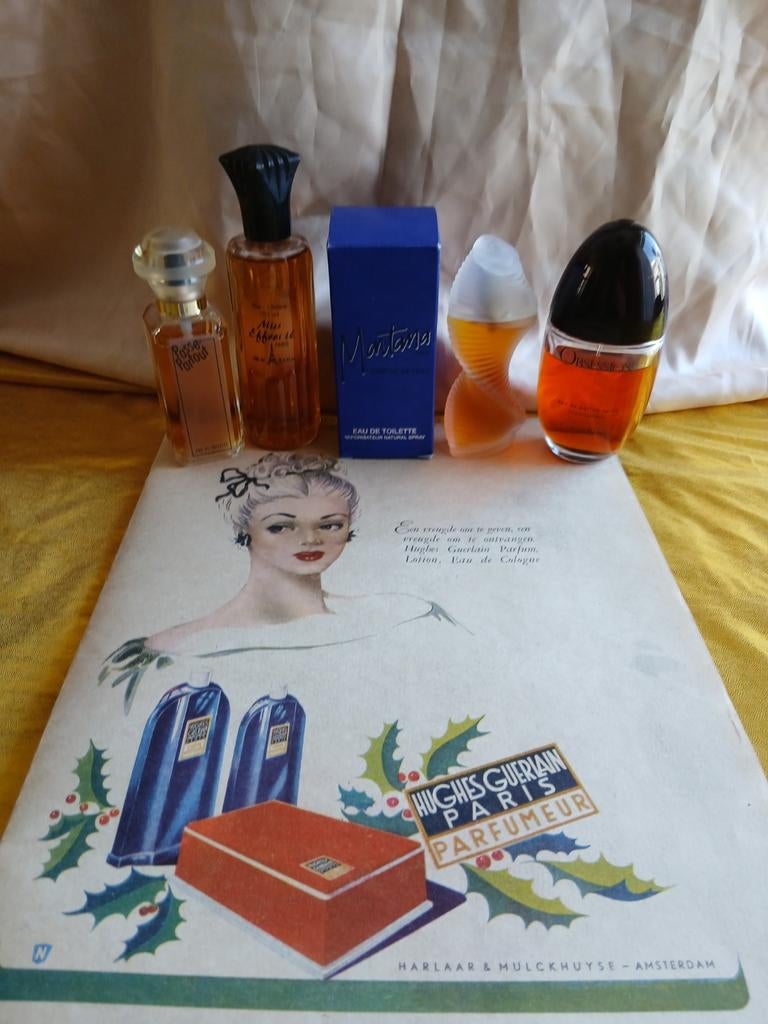 Eau de toilette parfum vintage, Ophalen of Verzenden, Parfumfles