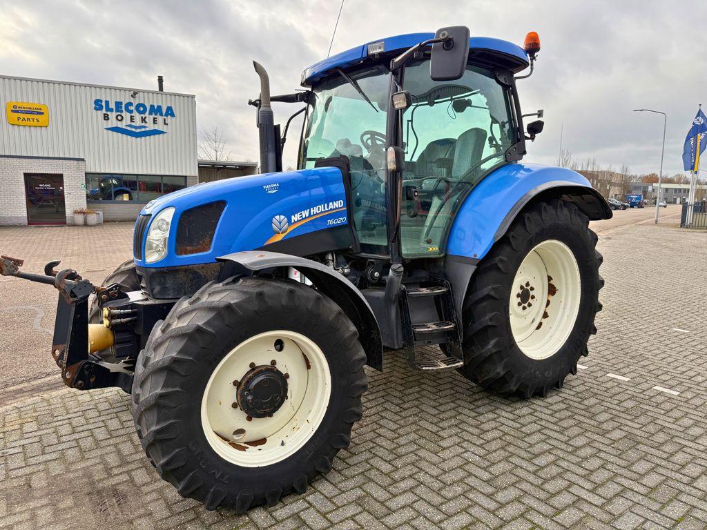 New Holland T6020 Elite Supersteer, Zakelijke goederen, Agrarisch | Tractoren, Gebruikt, 80 tot 120 Pk, New Holland, 7500 tot 10000