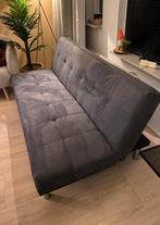 Slaapbank grijsblauw, Huis en Inrichting, Slaapkamer | Slaapbanken, Ophalen, Eenpersoons, 190 cm of minder, Grijs