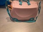 Trunki kinder koffer roze met wieltjes, 40 tot 60 cm, Gebruikt, 20 tot 30 cm, Minder dan 35 cm