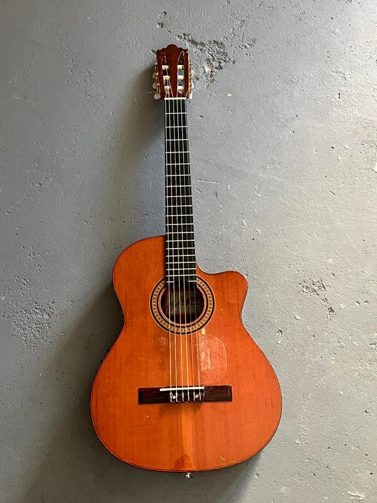 spaanse klassieke gitaar José Ramirez 1989 guitar + hardcase, Ophalen of Verzenden, Gebruikt, Klassieke of Spaanse gitaar, Met koffer