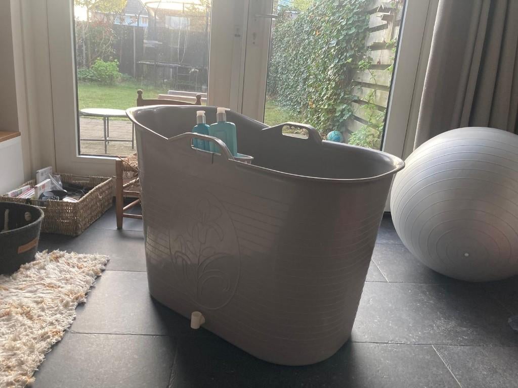 Zitbad voor volwassenen en kinderen, 200 liter, Ophalen, Overige typen, 50 tot 100 cm, Zo goed als nieuw