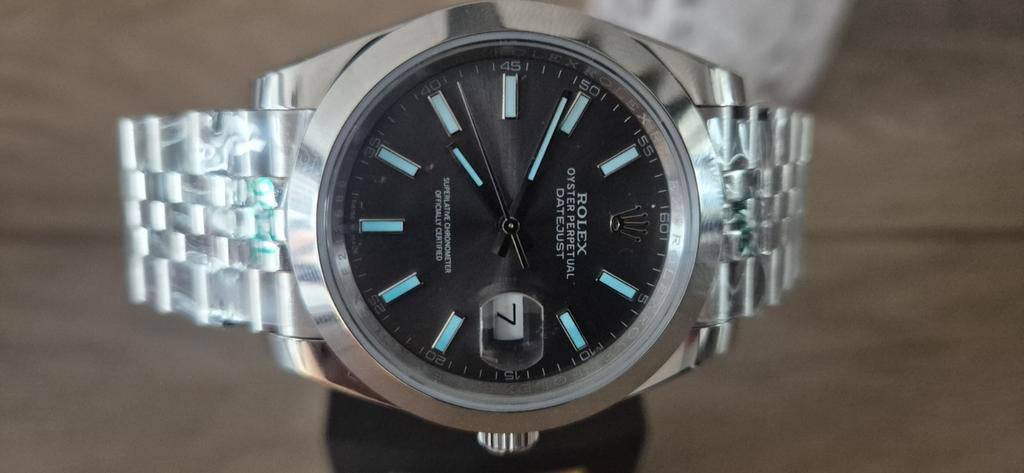 Rolex Datejust, Sieraden, Tassen en Uiterlijk, Ophalen of Verzenden, Nieuw, Staal, Rolex