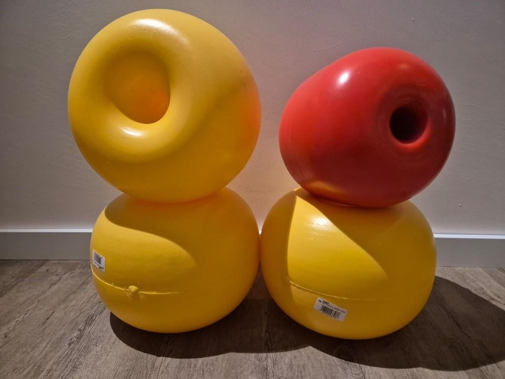 Drijver oranje/geel, Ophalen of Verzenden, Zo goed als nieuw, Ankeren en Afmeren, Zeilboot of Motorboot