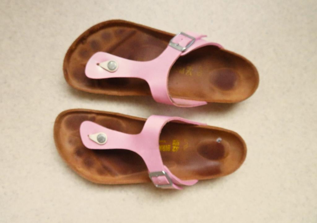 BIRKENSTOCK schoenen slippers roze maat 42, Slippers, Ophalen of Verzenden, Zo goed als nieuw, Roze