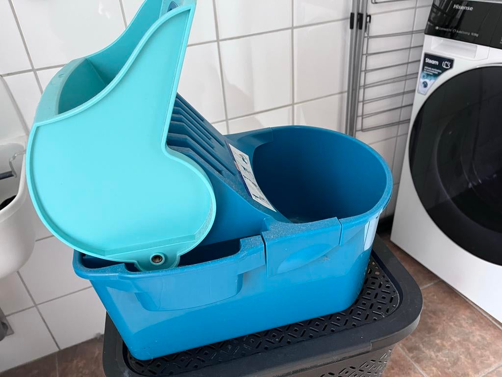 Leifheit dweilemmer compact - nauwelijks gebruikt, Huis en Inrichting, Schoonmaakartikelen, Ophalen of Verzenden, Dweilemmer, -bak, of -wagen