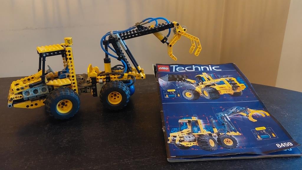 Lego Technic 8459 - Pneumatische Kraanwagen, Gebruikt, Lego, Compleet, Ophalen of Verzenden