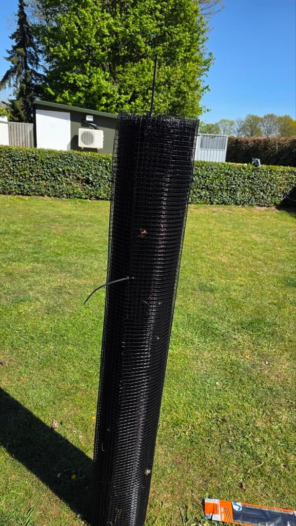 Volièregaas zwart – +10 meter – 150 cm hoog – Topkwaliteit, Dieren en Toebehoren, Ophalen, Nieuw, Volière