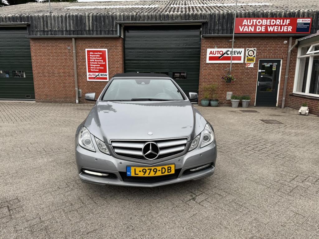 Mercedes-Benz E-klasse Cabrio E200 CGI Elegance, Auto's, Mercedes-Benz, Euro 5, Achterwielaandrijving, Zwart, 4 cilinders