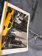 Poster 50x70 cm gele taxi New York, Ophalen, Rechthoekig Staand, Nieuw, A1 t/m A3