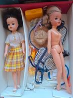 Koffertje met sindy poppen in gebruikte staat dolls, Verzenden, Gebruikt, Fashion Doll