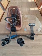 Yepp voorzitje met windscherm - Bruin, Fietsen en Brommers, Ophalen, Yepp, Gebruikt, Voetsteuntjes