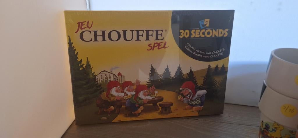 La Chouffe 30 seconds spel nog gesealed (16426), Ophalen of Verzenden, Nieuw, Overige typen, Overige merken