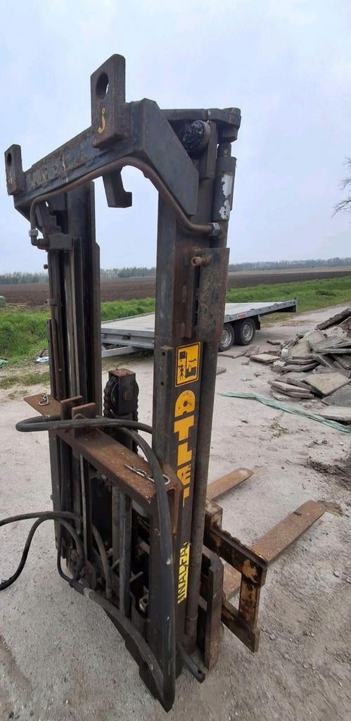 Hefmast, 1000 tot 2000 kg, Ophalen, Heftruck