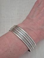 Prachtige vintage zilveren klem armband gehalte 925, Ophalen of Verzenden, Zo goed als nieuw, Zilver, Zilver