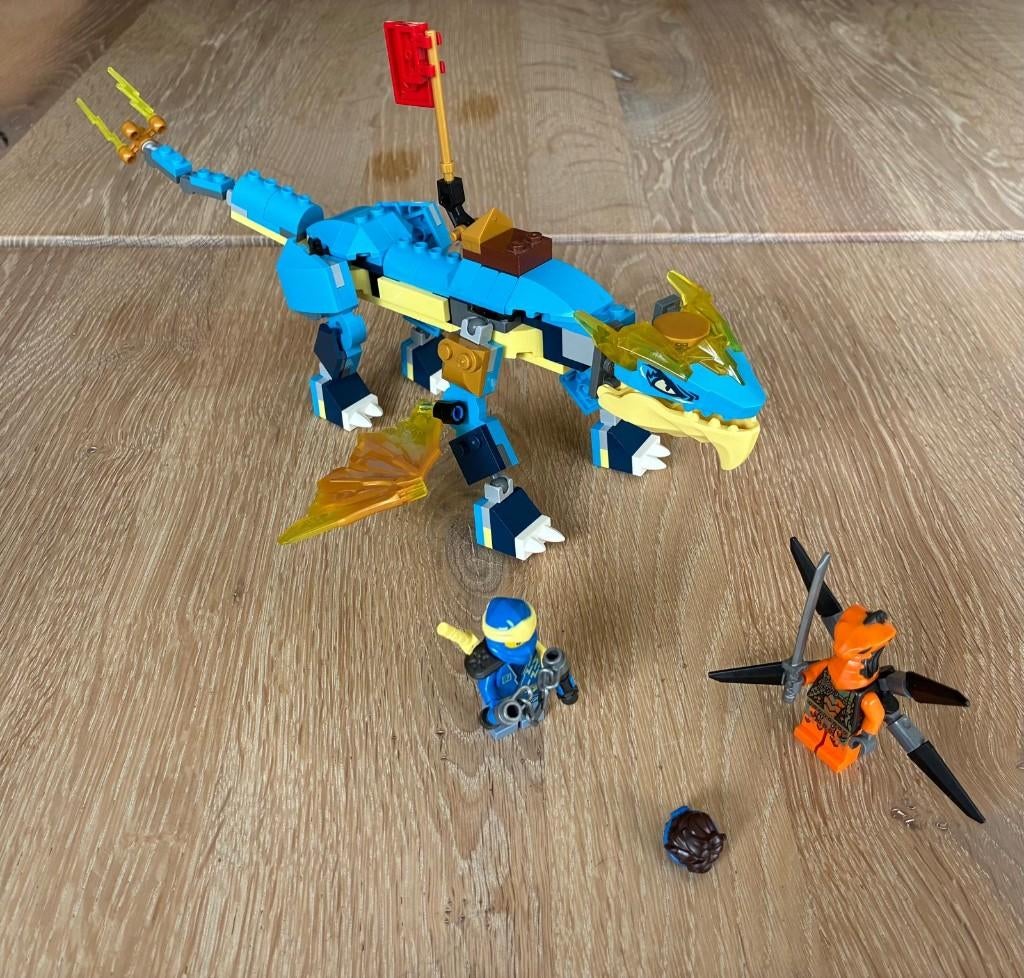 LEGO Ninjago Jay's bliksemdraak - 71760, Kinderen en Baby's, Speelgoed | Duplo en Lego, Gebruikt, Lego, Ophalen of Verzenden, Compleet