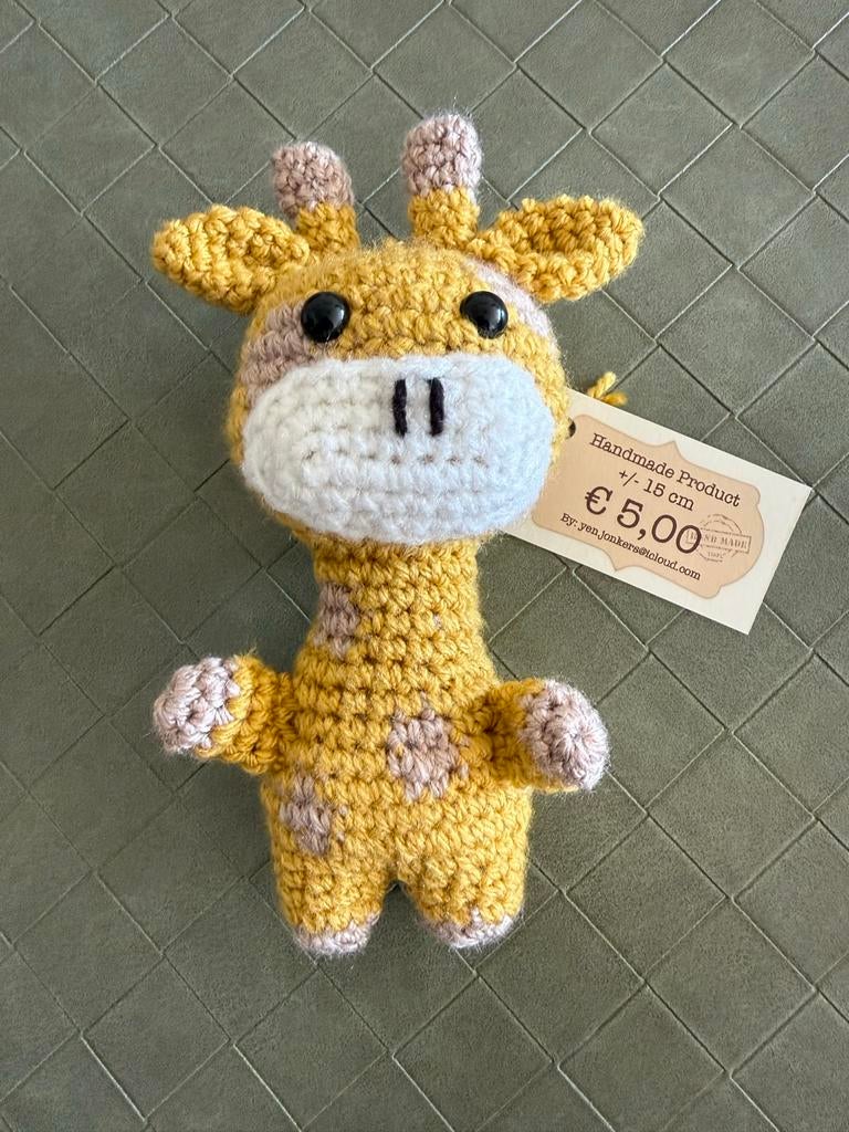 Handgemaakte Knuffels en Sleutelhangers - Diverse Dieren, Overige merken, Overige typen, Nieuw, Ophalen of Verzenden