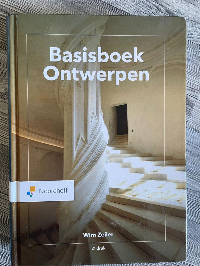 Basisboek Ontwerpen - Wim Zeiler (2e druk), Boeken, Ophalen, Beta, Zo goed als nieuw, HBO