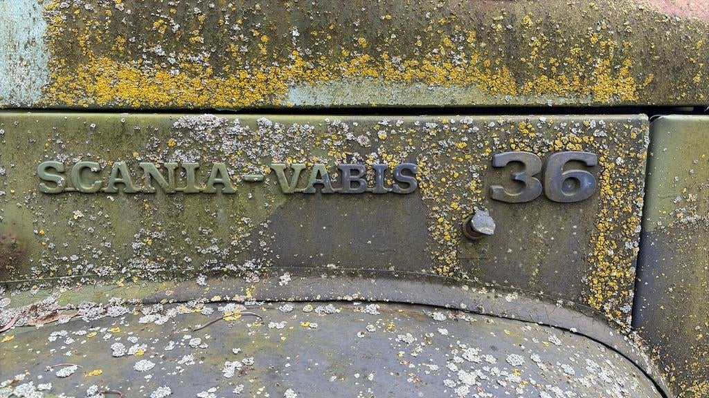 Chassis met kenteken Scania L 36 Diesel. Bj 1967, Auto-onderdelen, Vrachtwagen-onderdelen, Ophalen, Scania, Carrosserie en Plaatwerk