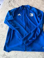 Feyenoord Trainingsvest Adidas - Maat S, Kleding | Heren, Sportkleding, Blauw, Ophalen of Verzenden, Zo goed als nieuw, Voetbal