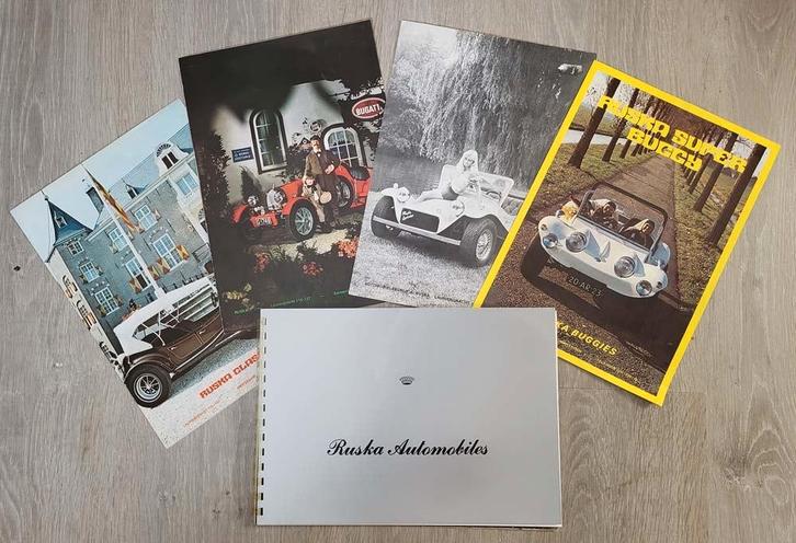 Folders : Ruska Buggy Volkswagen Buggy, Boeken, Auto's | Folders en Tijdschriften, Gelezen, Algemeen, Ophalen of Verzenden