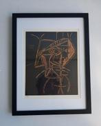 Picasso Female Bust Linocut Genummerd, Ophalen of Verzenden
