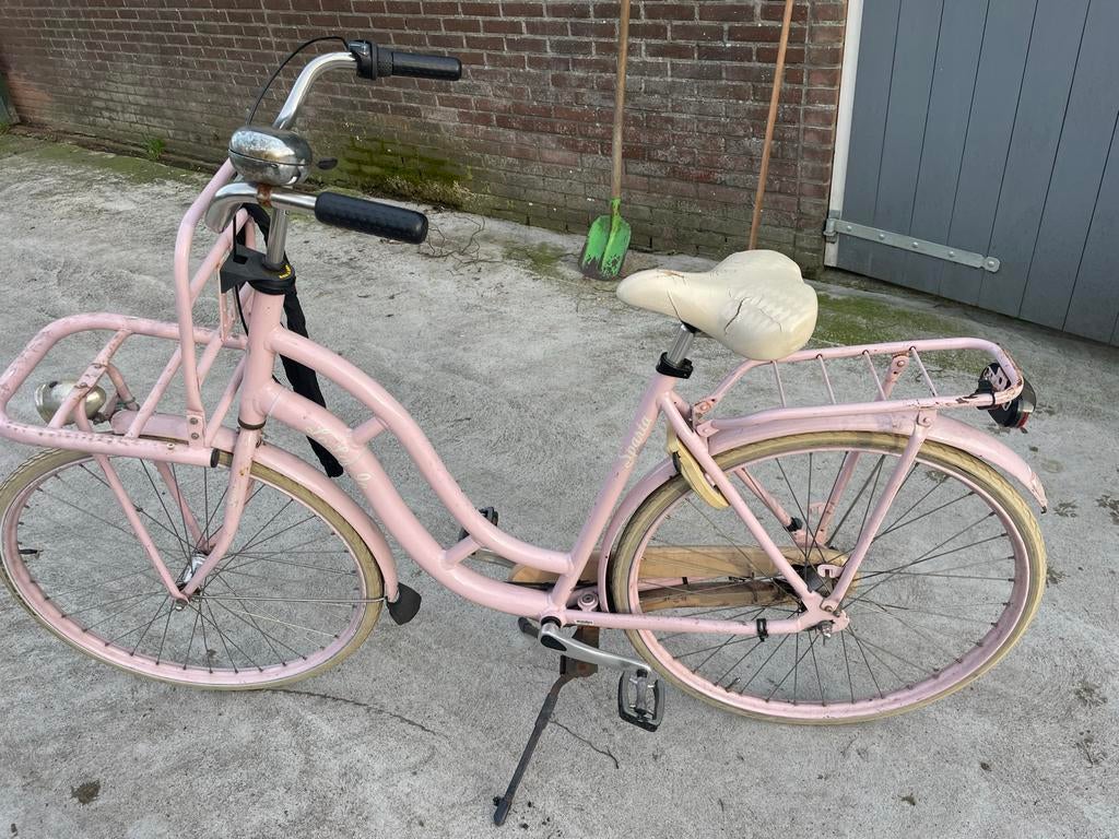 Roze Sparta Lola Jo fiets met versnellingen, Ophalen, Gebruikt, Sparta, Versnellingen