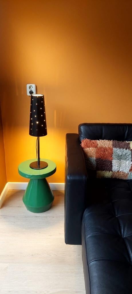 Vintage rvs ikea tallvik lamp Anne Nilsson Space Age zwart, Huis en Inrichting, Lampen | Tafellampen, Eu, Gebruikt, Eu, Retro vintage