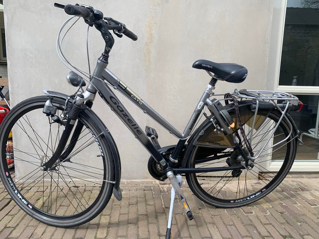 Gazelle Cayo Damesfiets - Sportief en Comfortabel, Fietsen en Brommers, Fietsen | Dames | Damesfietsen, Ophalen, Gebruikt, Velgrem