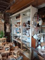 Zeer grote brocante winkelkast, boekenkast, opbergkast, Ophalen