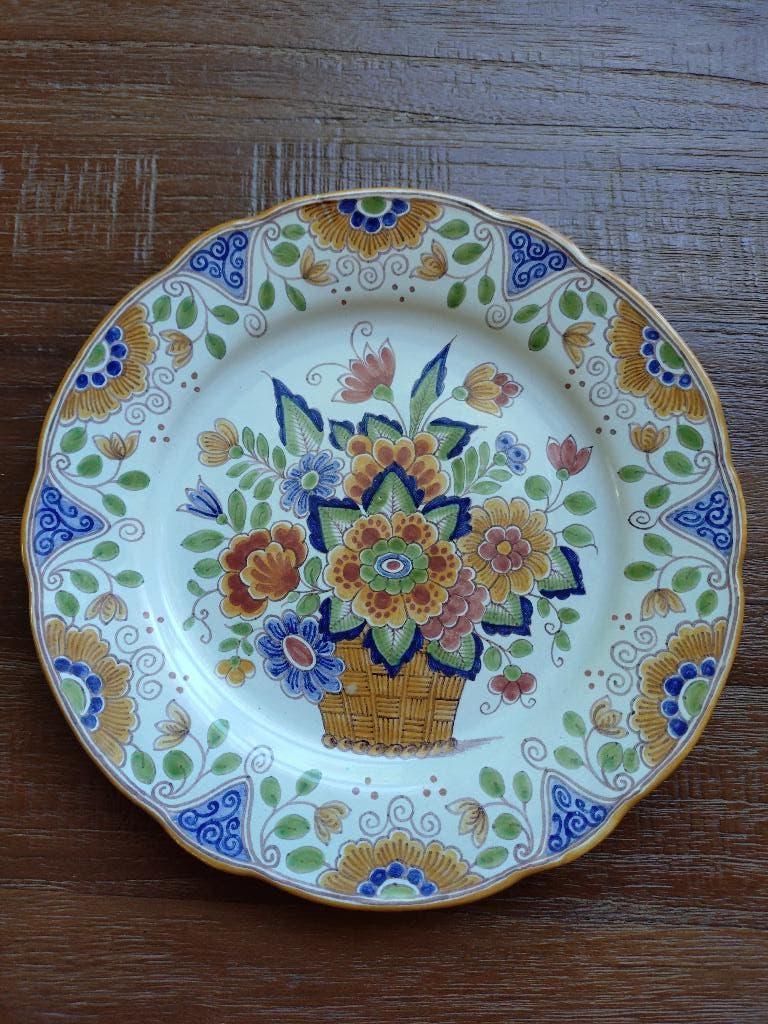 Wandbord Handwerk Workum, Antiek en Kunst, Antiek | Wandborden en Tegels, Ophalen of Verzenden