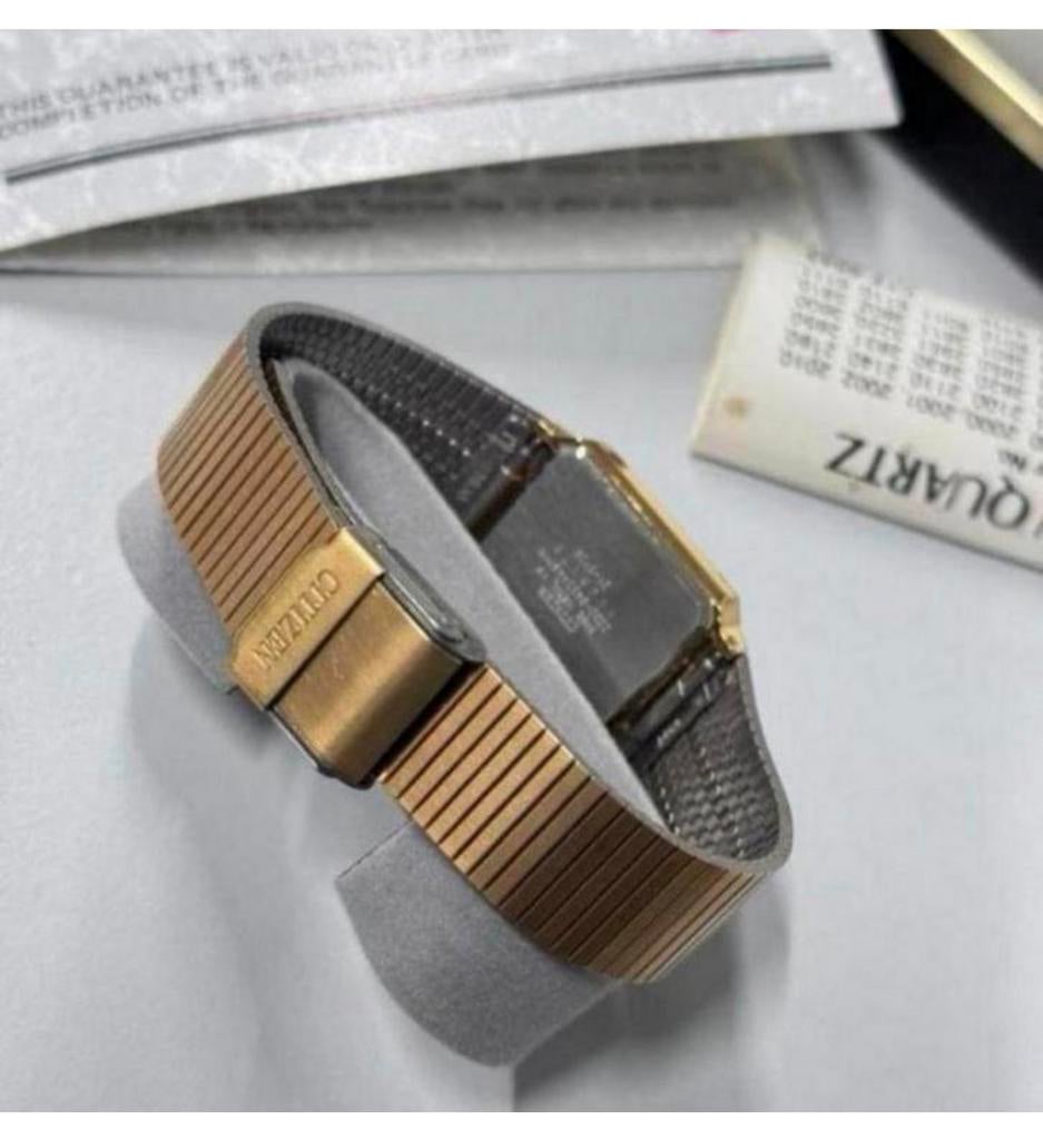 Vintage Citizen CTZ-6618 ca 1970 pols horloge dames Vierkant, Sieraden, Tassen en Uiterlijk, Horloges | Dames, Overige merken