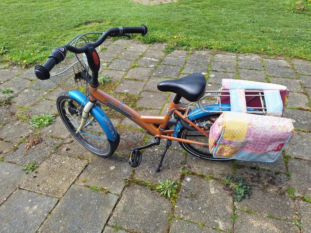 Batavus Koala 20 inch kinderfiets - Compleet met mand en tas, Ophalen, Gebruikt, 20 inch of meer, Batavus