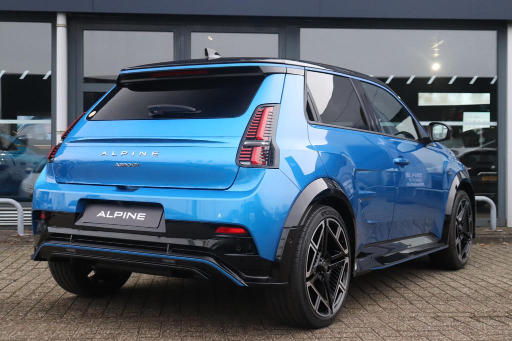Alpine A290 GT Premium 52 kWh | DEVIALET AUDIO | Stoel & Stu, Met garantie (alle), Blauw, 380 km, Leder