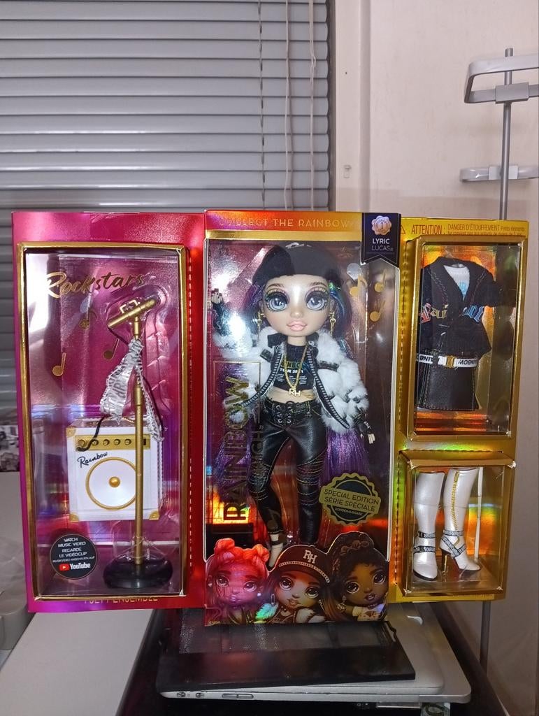 Rainbow High Lyric Lucas NRFB, Verzenden, Nieuw, Fashion Doll