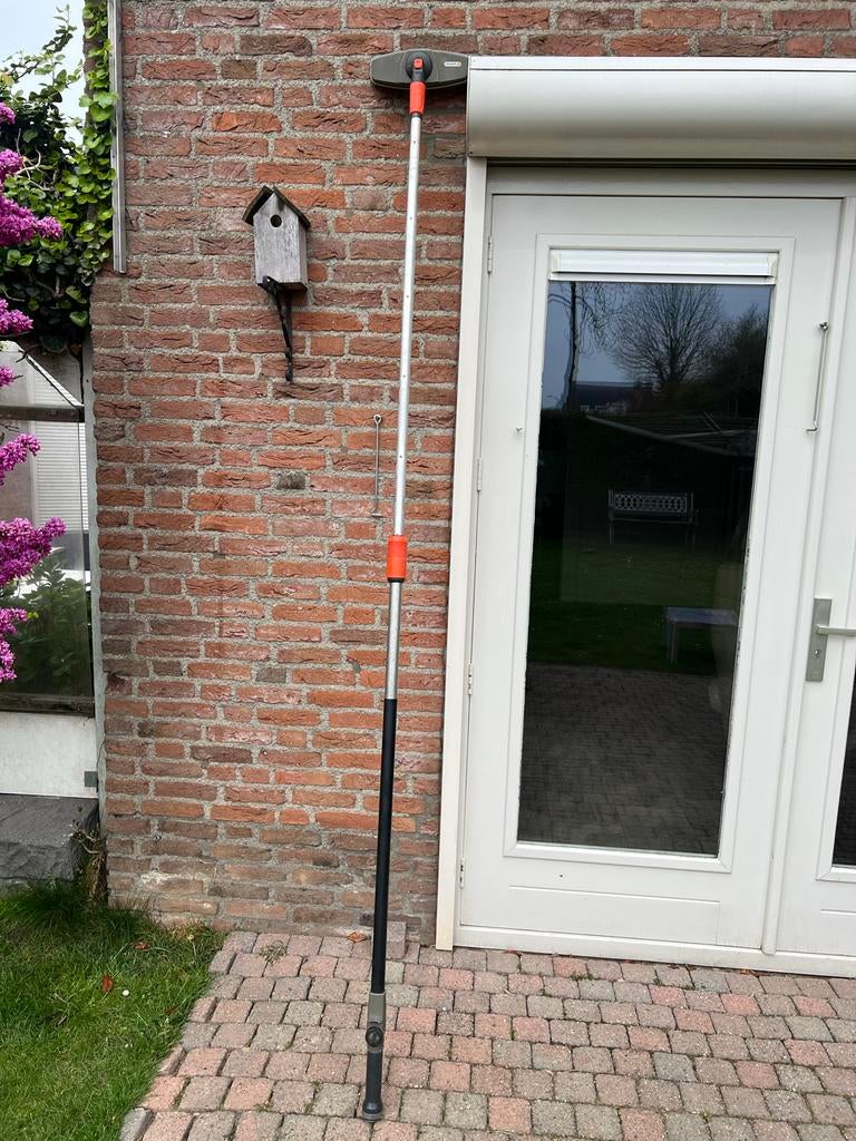 Gardena Telescopische Wasborstel met Statief, Tuin en Terras, Ophalen, Gebruikt