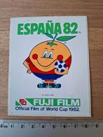 Sticker WK82 Naranjito voetbal mascotte, Verzamelen, Ophalen of Verzenden, Zo goed als nieuw, Buitenlandse clubs, Poster, Plaatje of Sticker